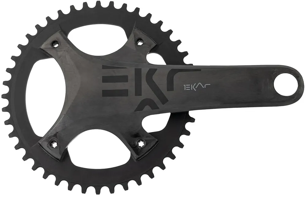Campagnolo Kettenradgarnitur Ekar 13s 44 Zähne 165 mm schwarz Mega-Angebot