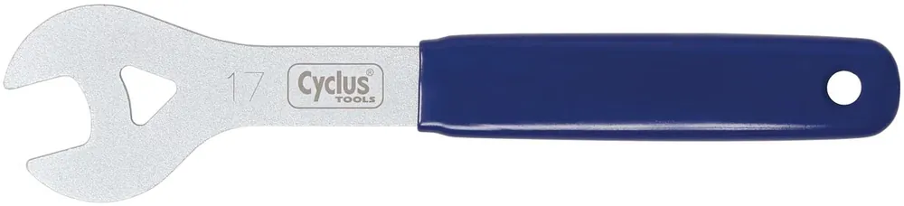 Billig Cyclus Tools Konusschlüssel 17 mm silber, blau