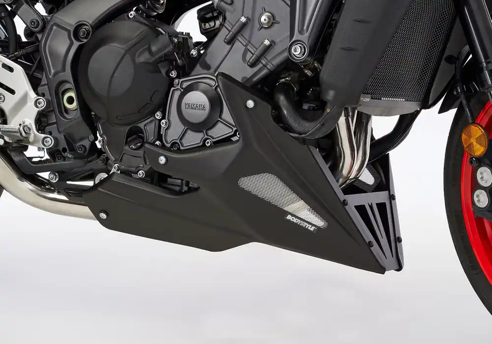 Letzte Chance BODYSTYLE Raceline Bugspoiler ABS Kunststoff schwarz-matt für YAMAHA MT-09 / SP, Tracer 9 / GT / GT+, Tracer 9 GT / GT+ / Automatik (Y-AMT), XSR900, XSR900 GP