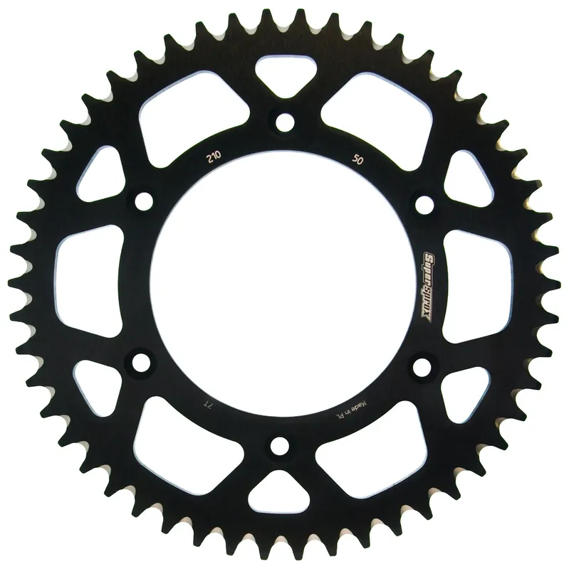 Geprüft Supersprox Alu-Kettenrad 520 50Z (Schwarz)