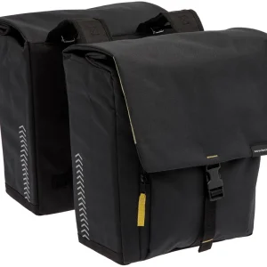Preiswert New Looxs Doppeltasche Tulum Double schwarz black Befestigung mit Riemen