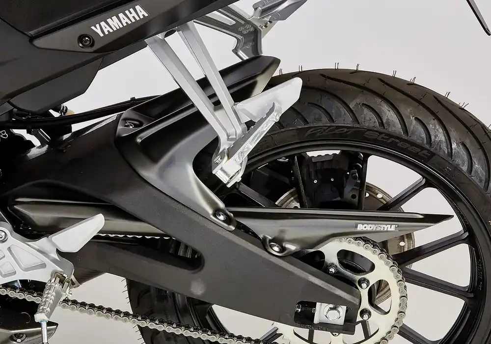 BODYSTYLE Sportsline Hinterradabdeckung ABS Kunststoff rot für YAMAHA YZF-R125 Top-Seller