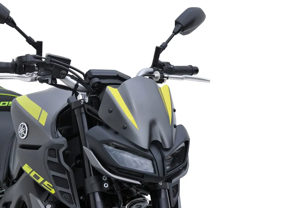 BODYSTYLE Sportsline Scheinwerferverkleidung ABS Kunststoff blau für YAMAHA MT-09 / SP Echt