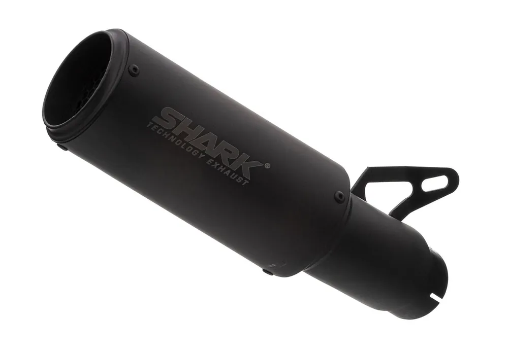 Top-Seller Shark Performance SLIP-ON Edelstahl beschichtet schwarz-matt RCT für KTM 1290 Super Duke R EURO5