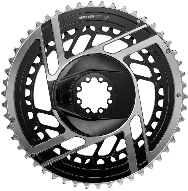 SRAM Kettenblatt Red E1 37/50 Zähne schwarz/silber Direkt Vom Hersteller