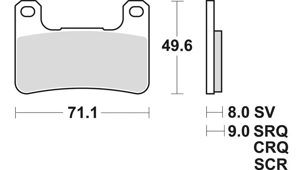 Schnäppchen TRW Bremsbelag MCB 752 mit Zulassung