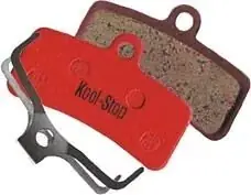 Kool Stop Scheibenbremsbelag D-640 für Shimano rot/grau Super-Preis