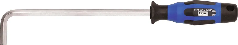 Cyclus Tools Innensechskant-Winkelschlüssel 8 mm schwarz, silber Highlight
