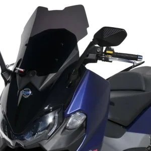 ERMAX Scooterscheibe Sport Acrylic durchsichtig Schwarz getönt für SYM Maxsym 500/508 TL Aktuell