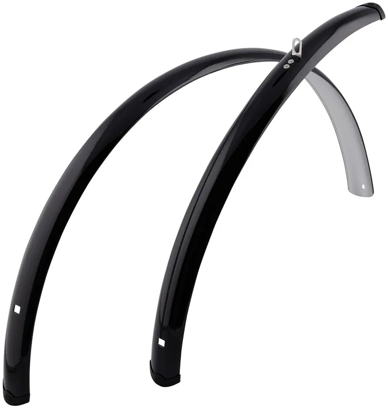 Heißes Angebot CONTEC Schutzblech-Set Splash Protect 28 Zoll schwarz 28" - 45 mm breit, schwarz glänzend
