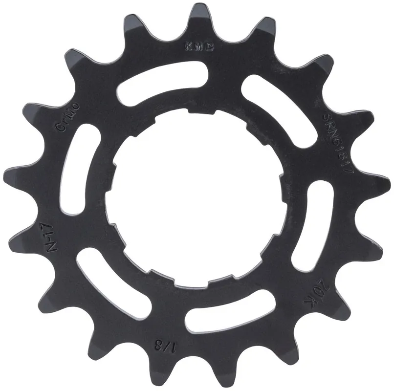 Nur Für Kurze Zeit KMC Steck-Zahnkranz 17 Zähne 1/2 x 1/8" CrMo für Enviolo schwarz