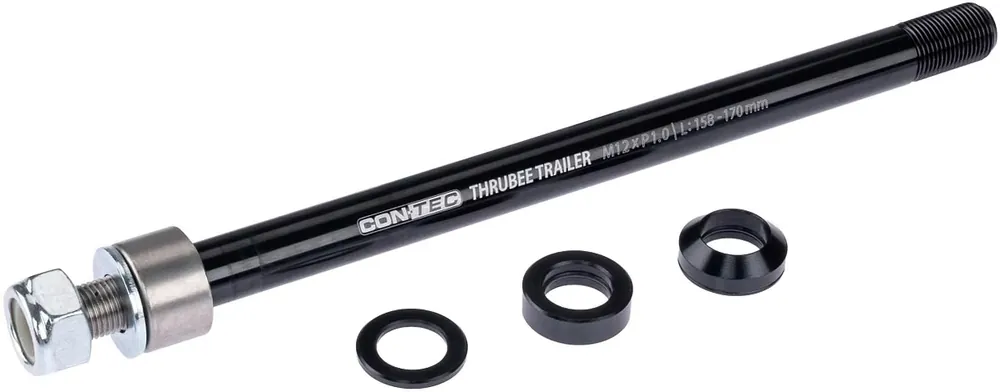 CONTEC Achsadapter Thrubee Trailer 12 mm schwarz 1,0" Preis Gesenkt