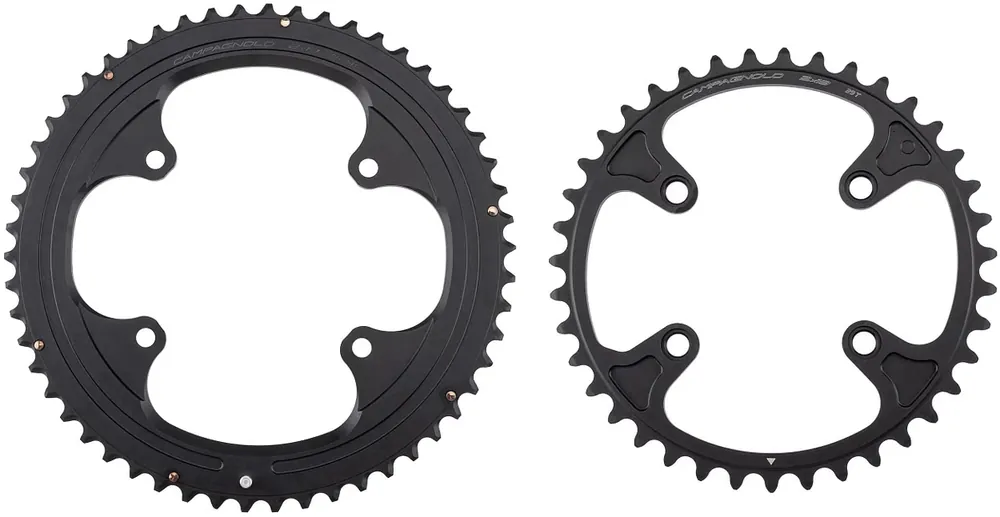 Neu Im Sortiment Campagnolo Kettenblatt 54/39 Zähne schwarz