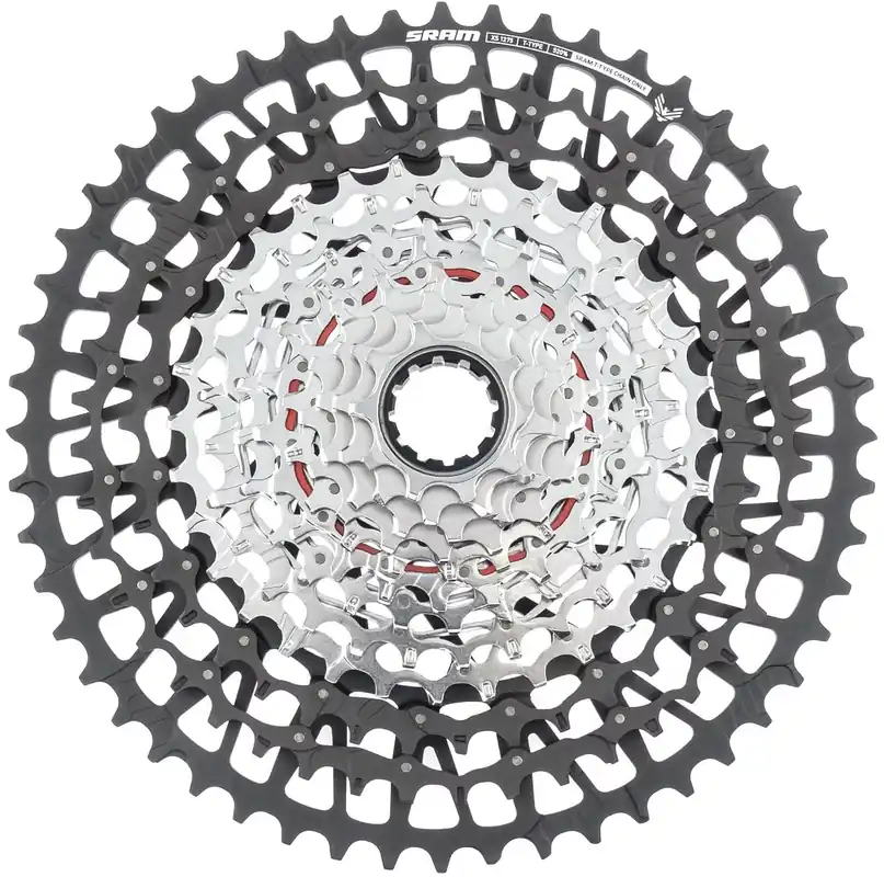 Finale Aktion SRAM Kassette XS-1275 10-52 Zähne schwarz/silber