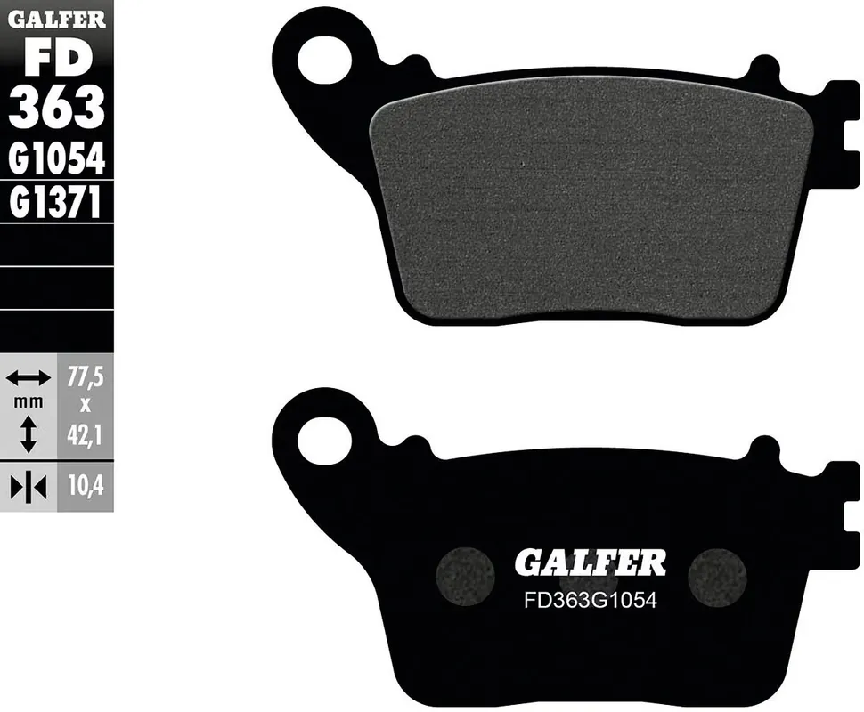 Heißes Angebot Galfer Bremsbelag FD363