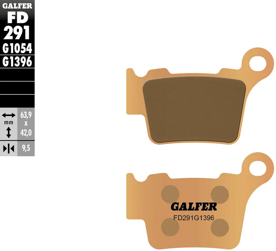 Sofort Bestellen Galfer Bremsbelag FD291 - G1396