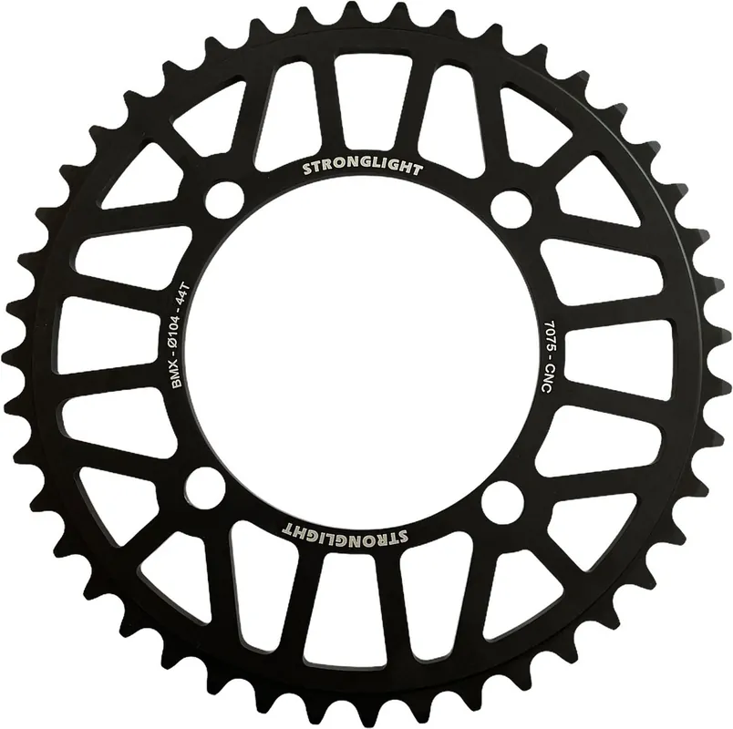 Preis Gesenkt Stronglight Kettenblatt BMX Race 44 Zähne schwarz