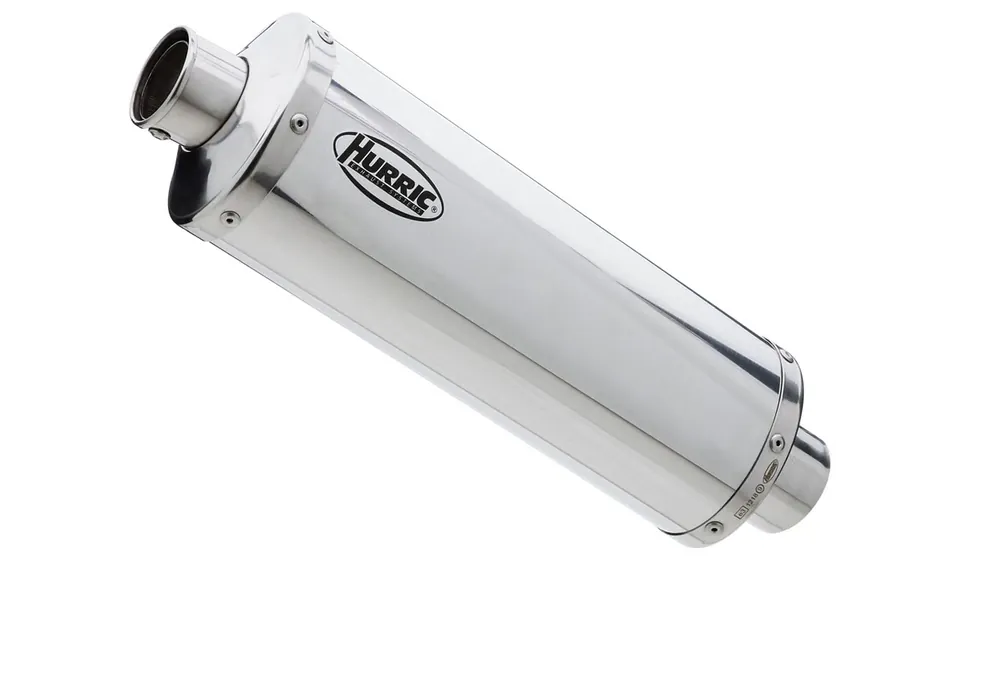 Hurric BOLT-ON Schalldämpfer Rac 1Aluminium poliert für SUZUKI GSF 1200 Bandit,GSF 1200 Bandit S Neue Kollektion