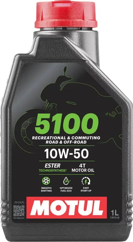 Markenware MOTUL 5100 4T Motorenöl - 10W50 1 l