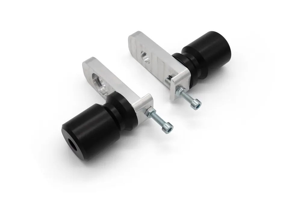Racemode Parts Kettenspanner / Achsversteller mit Achsprotektor (Set) Knallerangebot