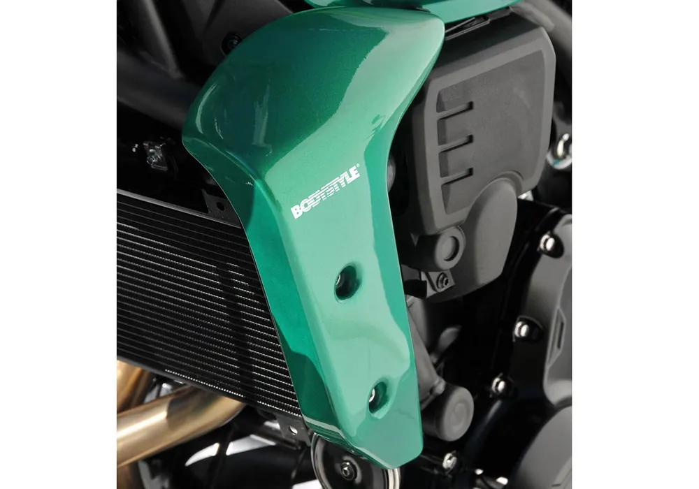 BODYSTYLE Sportsline Kühlerseitenverkleidung ABS Kunststoff schwarz/grau für KAWASAKI Z650 RS Rabatt