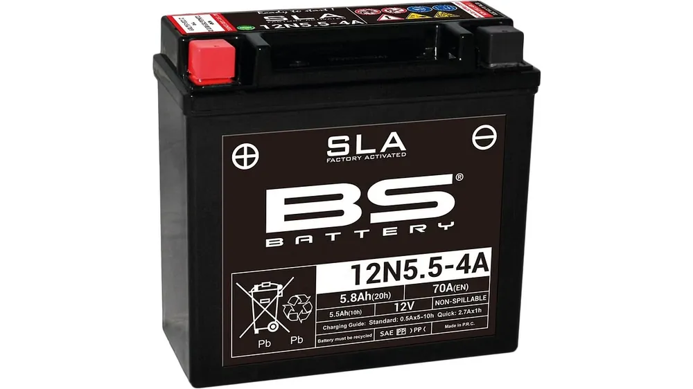 BS-Battery Batterie SLA 12N5,5-4A/4B Sonderaktion