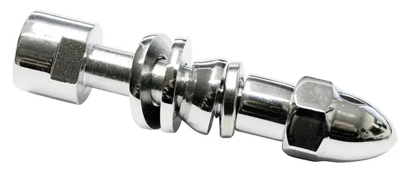 Sichere Zahlung HIGHSIDER pro Spiegeladapter Chrom M10x1,25mm - Harley Davidson (1Stck)
