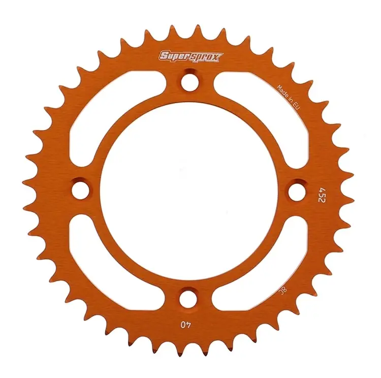 Nur Für Kurze Zeit Supersprox Alu-Kettenrad 415 40Z (Orange)