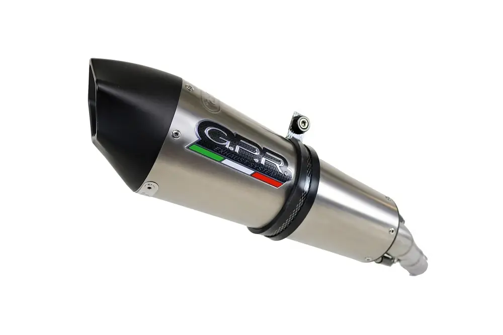 Letzte Chance GPR Endschalldämpfer Ducati Hyperstrada 821 2013/16 Racing slip-on exhaust Gpe Ann. Titaium