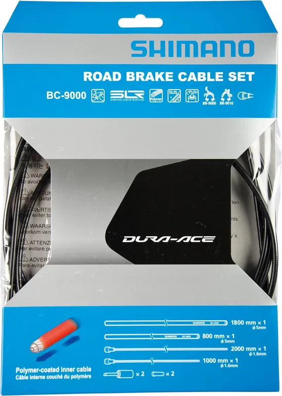 Billig Shimano Bremszug-Set Dura Ace BC-9000 grau