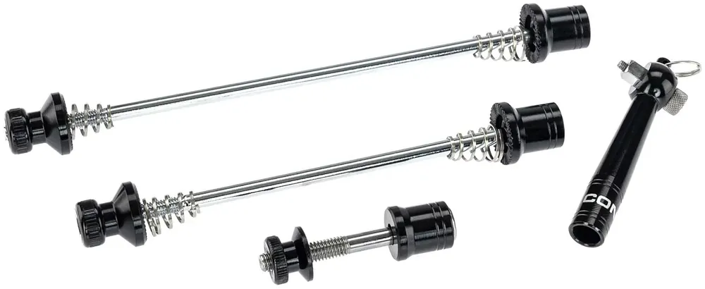 CONTEC Schnellspann-Set SQR+ L schwarz Meistverkauft