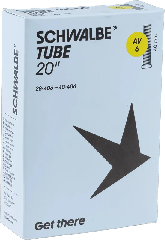 Jetzt Bestellen Schwalbe Schlauch Nr. 6 20 Zoll Schraderventil