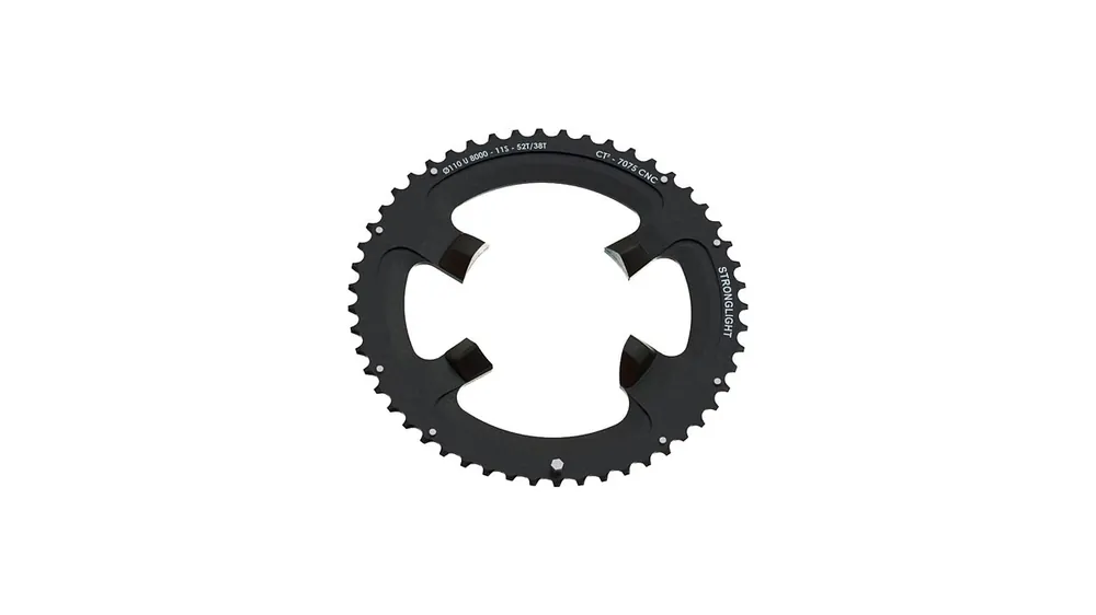 Neu Stronglight Kettenblatt CT2 54 Zähne schwarz