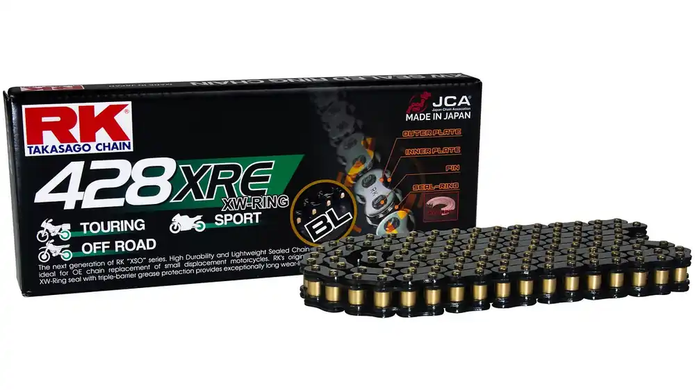 Kracherpreis RK Kette BL428XRE Black Scale 112 Glieder