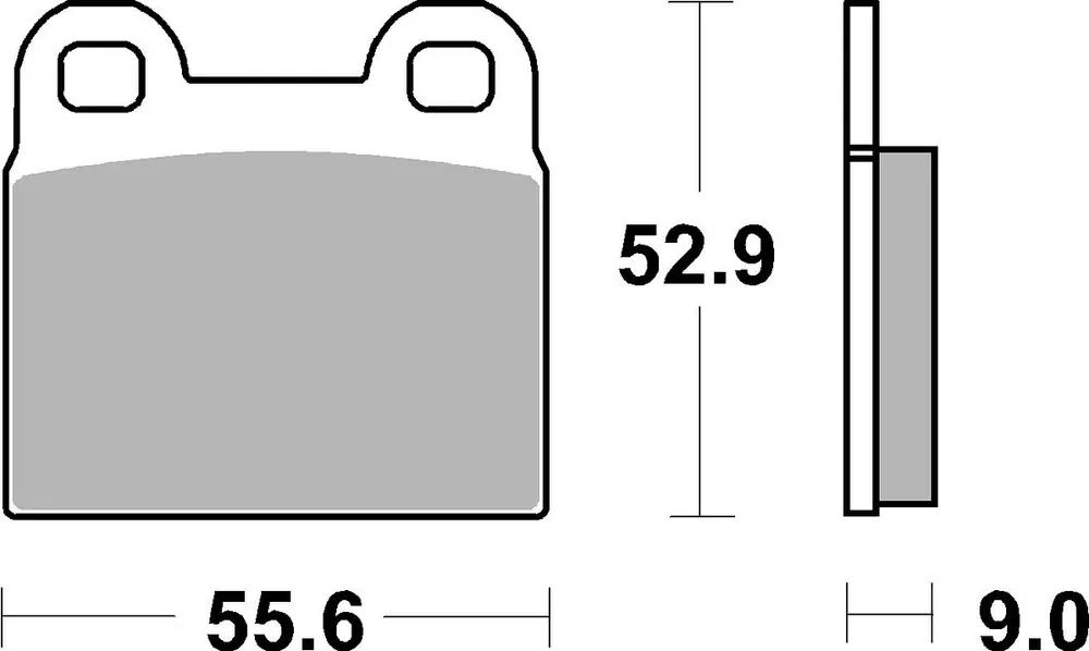 Sale SBS Bremsbelag 527HF Street Ceramic