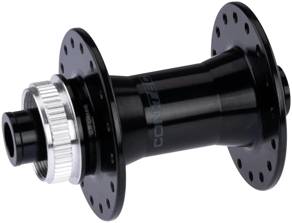 CONTEC Vorderradnabe Core 32 Loch schwarz CL - Center Lock Scheibenbremsaufnahme für 12 mm Steckachse Markenware