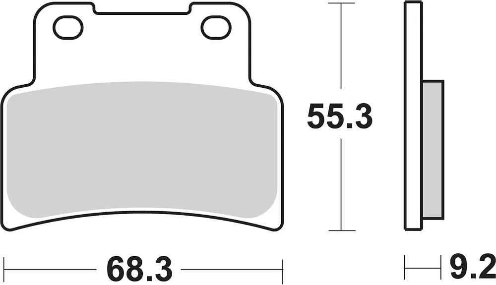 SBS Scooterbelag 214CT Carbon Tech Solange Der Vorrat Reicht