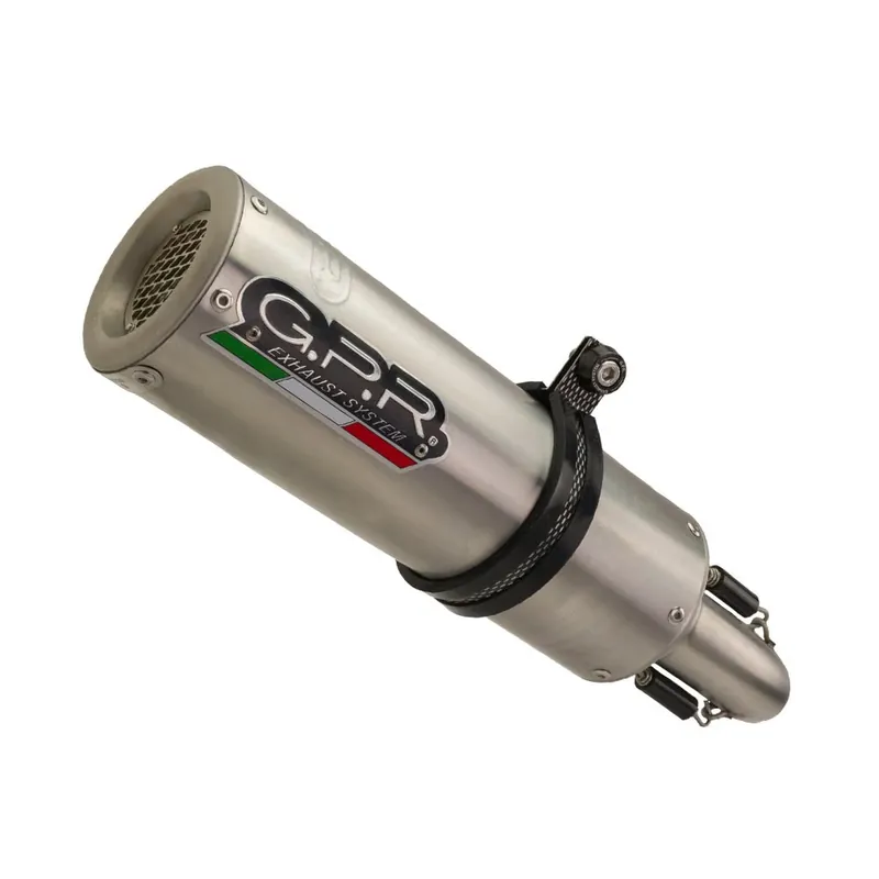 Solange Der Vorrat Reicht GPR Endschalldämpfer Aprilia Tuono 1000 Rsvr 2002/05 EC-Approv. slip-on exhaust M3 Inox