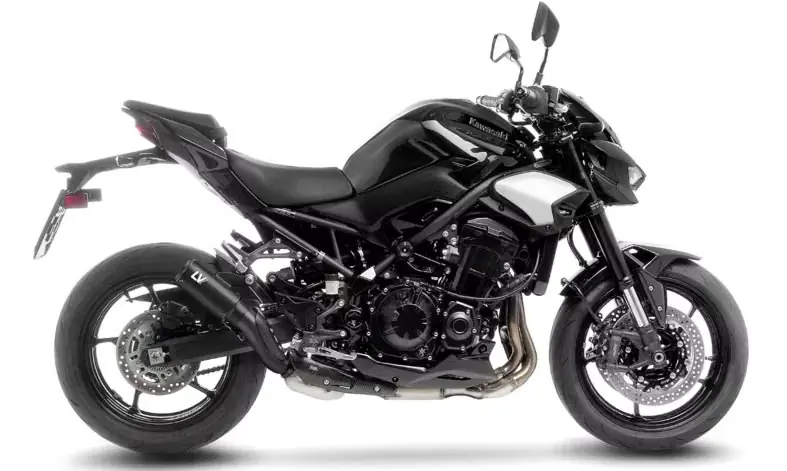 LeoVince Slip -On Schalldämpfer SBK LV Corsa S Full Black Edition für Kawasaki Z900 Abverkauf