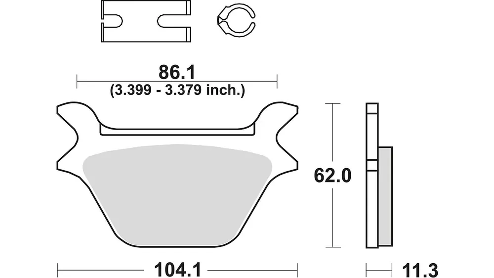 Jetzt Kaufen TRW Bremsbelag MCB 583