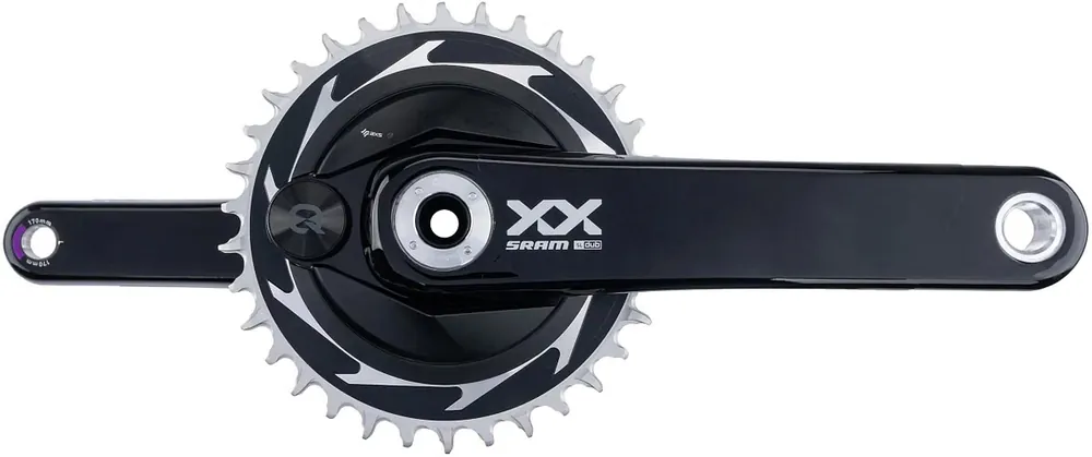 Wochenendangebot SRAM Kettenradgarnitur XX SL Eagle AXS Transmission 34 Zähne schwarz, silber