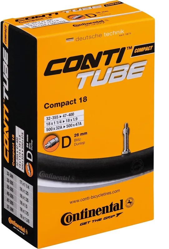 Jetzt Bestellen Continental Schlauch Compact 18 Zoll schwarz