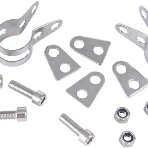 Tubus Schellen-Adapter-Set 16 mm silber Garantierte Lieferung