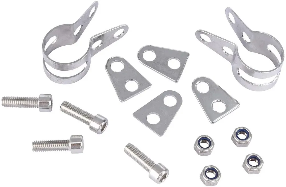 Tubus Schellen-Adapter-Set 16 mm silber Garantierte Lieferung