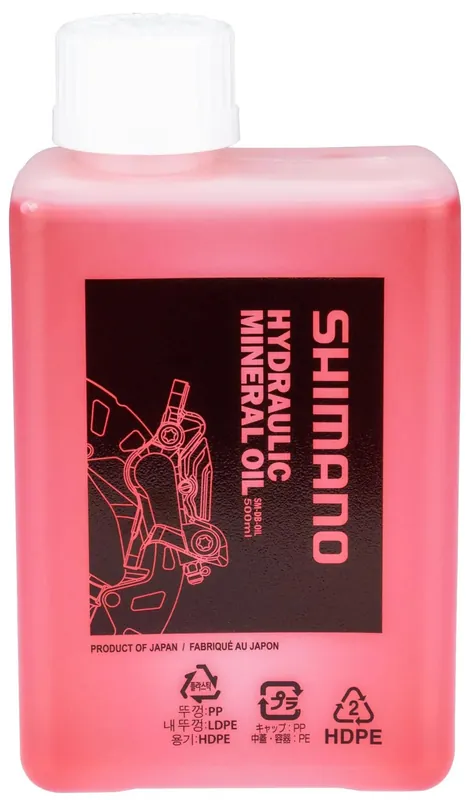 Shimano Bremsflüssigkeit Mineralöl 500 ml Sonderaktion
