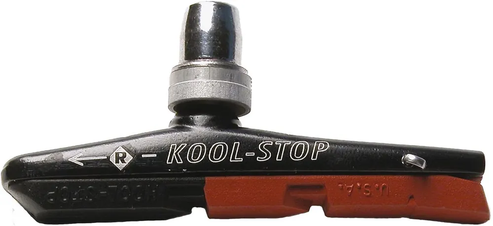 Kool Stop Bremsschuh V-Brake Dual Compound schwarz/braun Billig