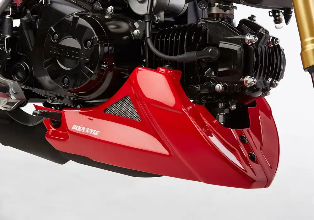BODYSTYLE Sportsline Bugspoiler ABS Kunststoff unlackiert für HONDA MSX125 Neue Kollektion