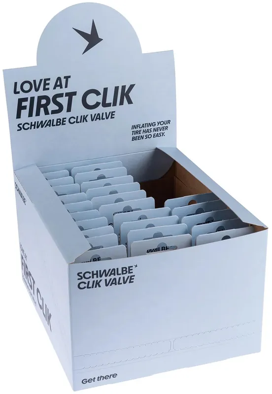 Schwalbe Clik Valve Starterkit Sclaverand Ventil schwarz Preisknaller