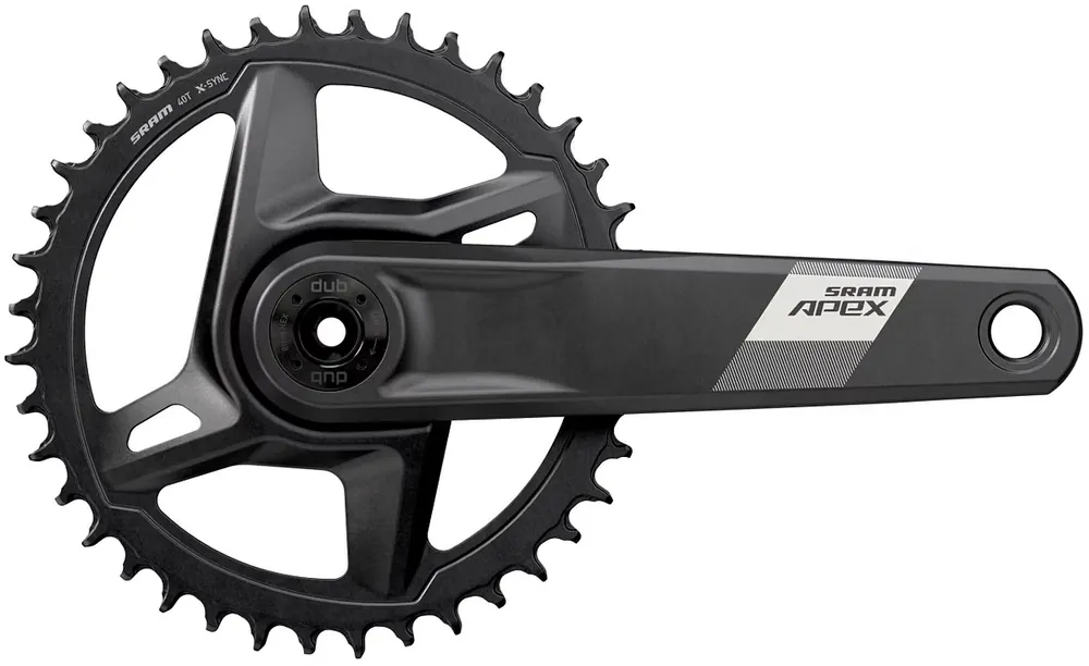 Begrenztes Angebot SRAM Kettenradgarnitur Apex 1 40 Zähne 175 mm schwarz
