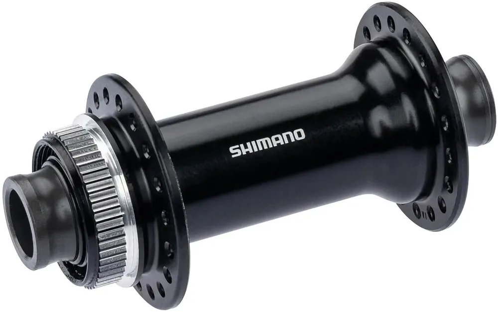 Shimano Vorderradnabe HB-TC500 36 Loch schwarz 110 mm, 15 mm Steckachse Must-Have